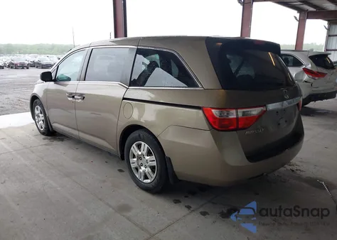 2012 Honda Odyssey Lx из США, поврежденный, VIN 5FNRL5H25CB132727